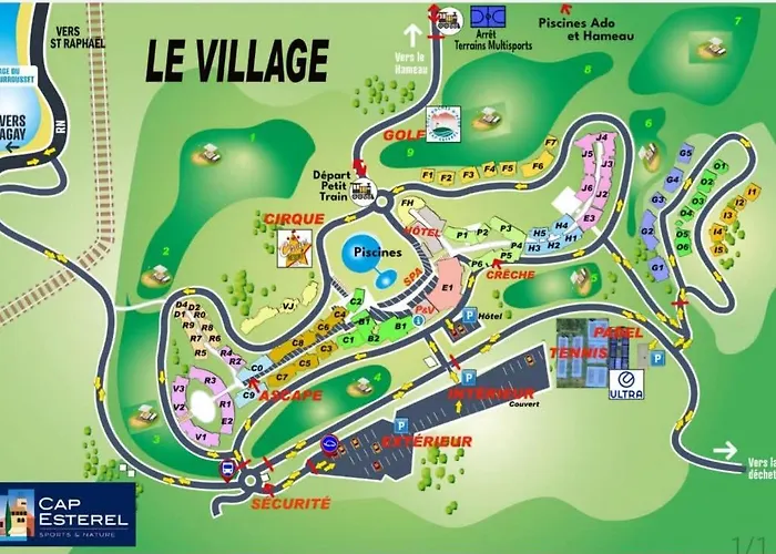 4 Personnes Cap Estérel Centre Du Village Appartement